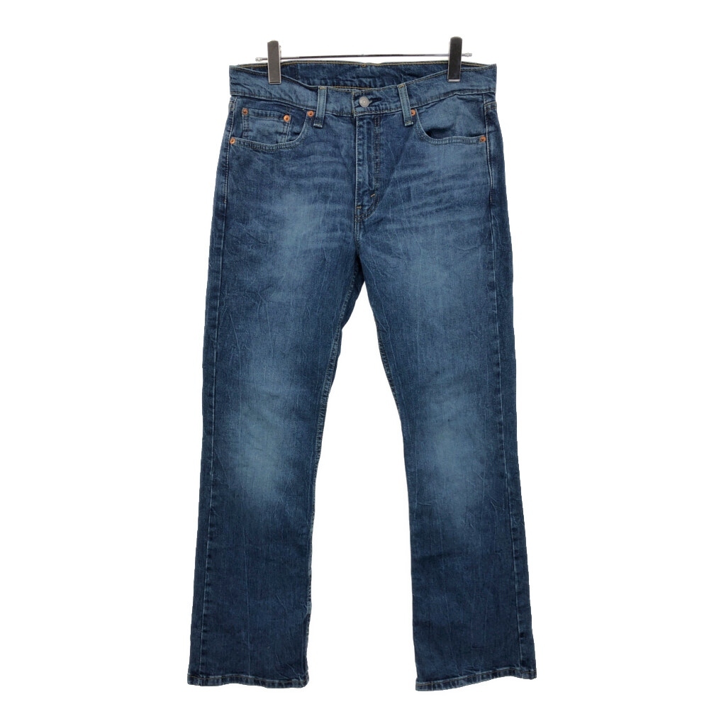 Levi's リーバイス 527 ブーツカット デニムパンツ ブルー(メンズ W33 L32)中古 古着 V3014拍卖