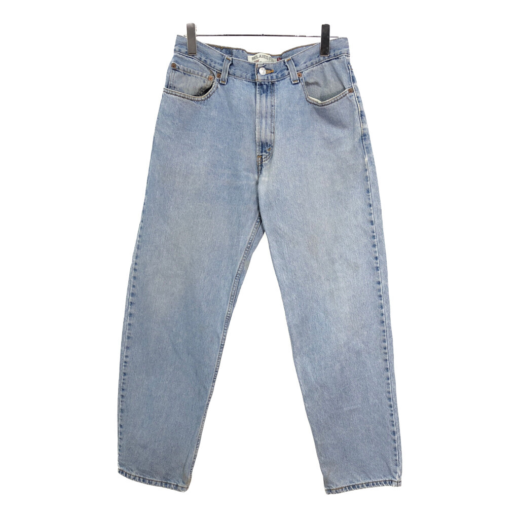 Levi's リーバイス 550 デニムパンツ ライトブルー(メンズ W34 L32)中古 古着 V3047拍卖