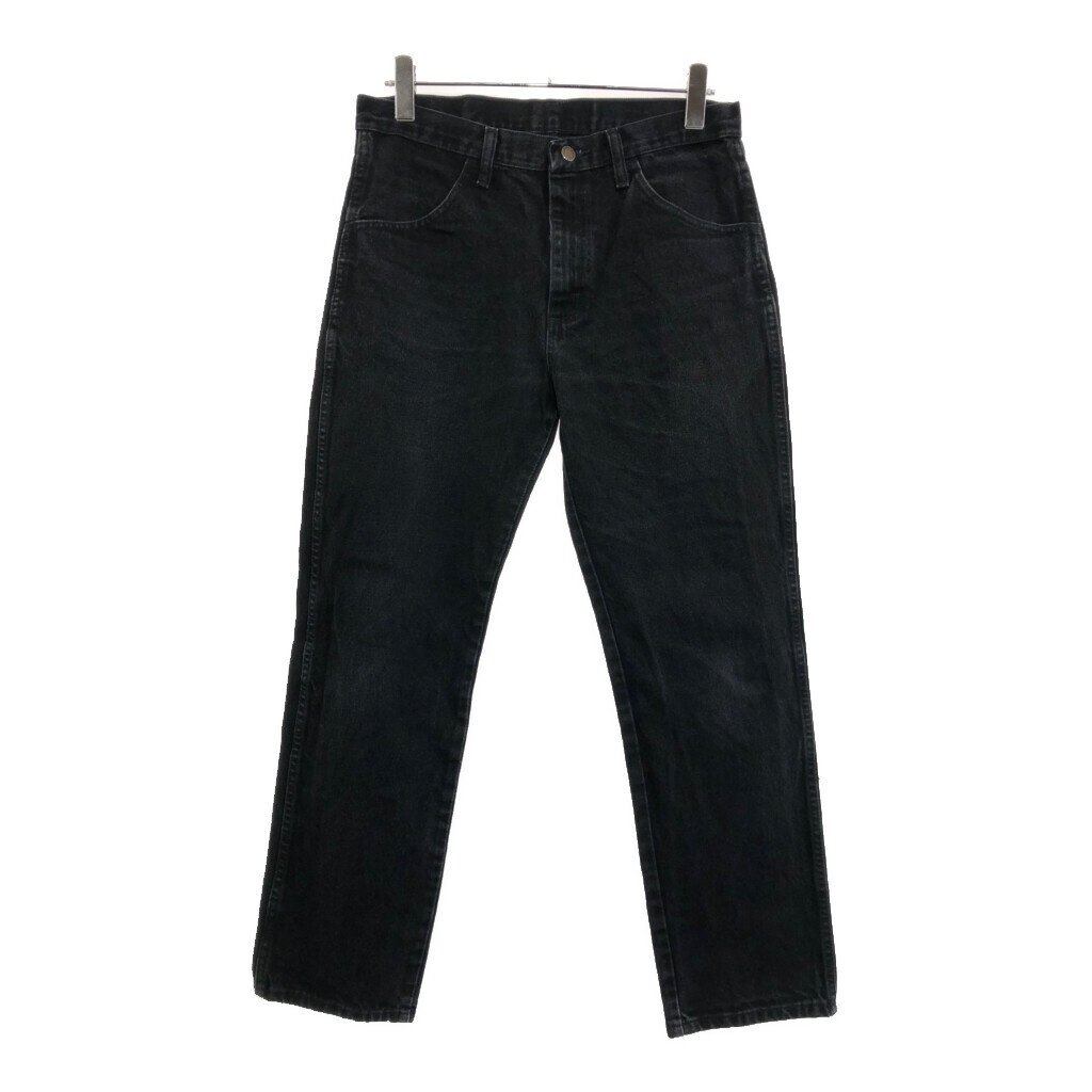 RUSTLER ラスラー デニムパンツ ブラック(メンズ W32 L30)中古 古着 V3068拍卖