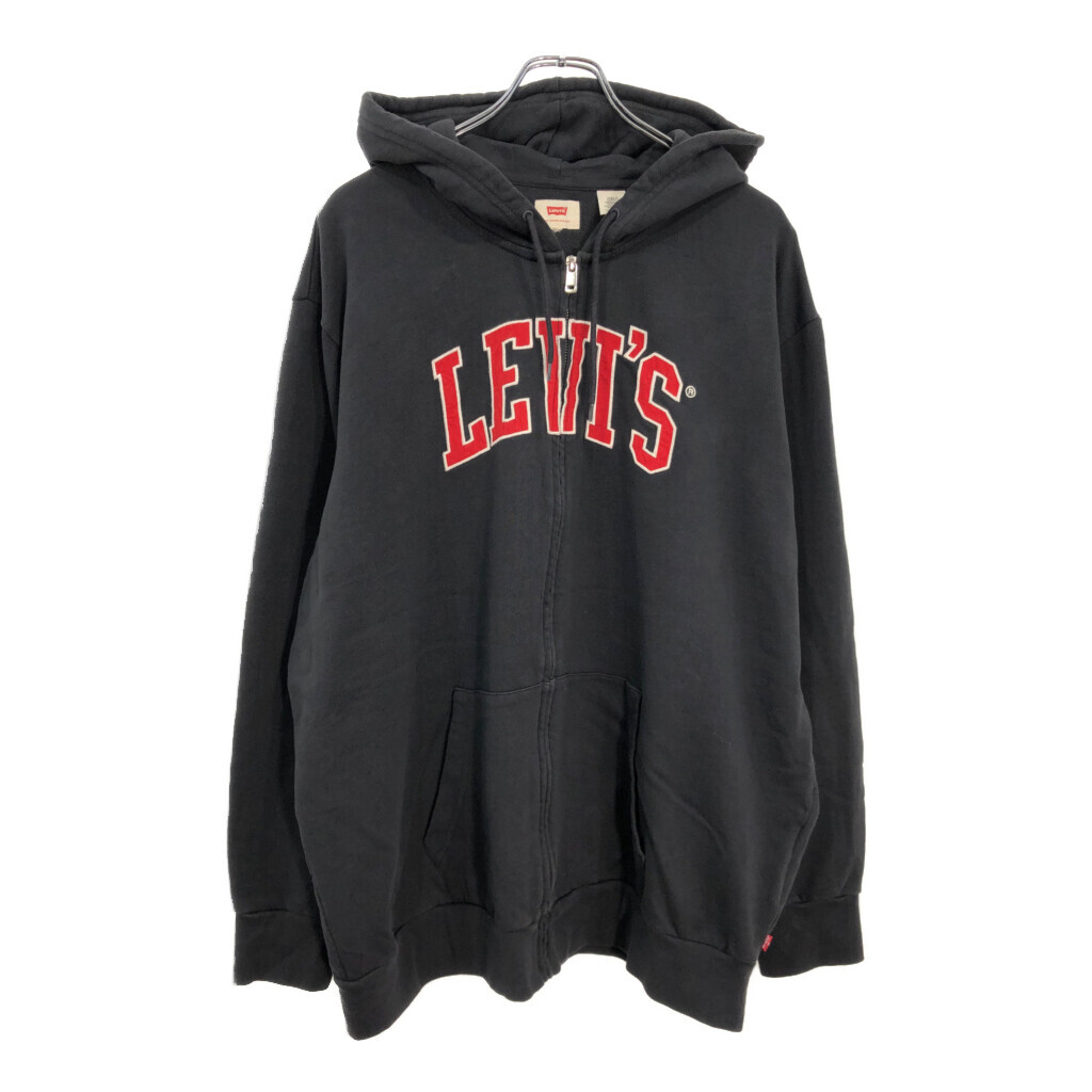 Levi's リーバイス フルジップ スウェットパーカー(メンズ XL相当)中古 古着 V3084拍卖