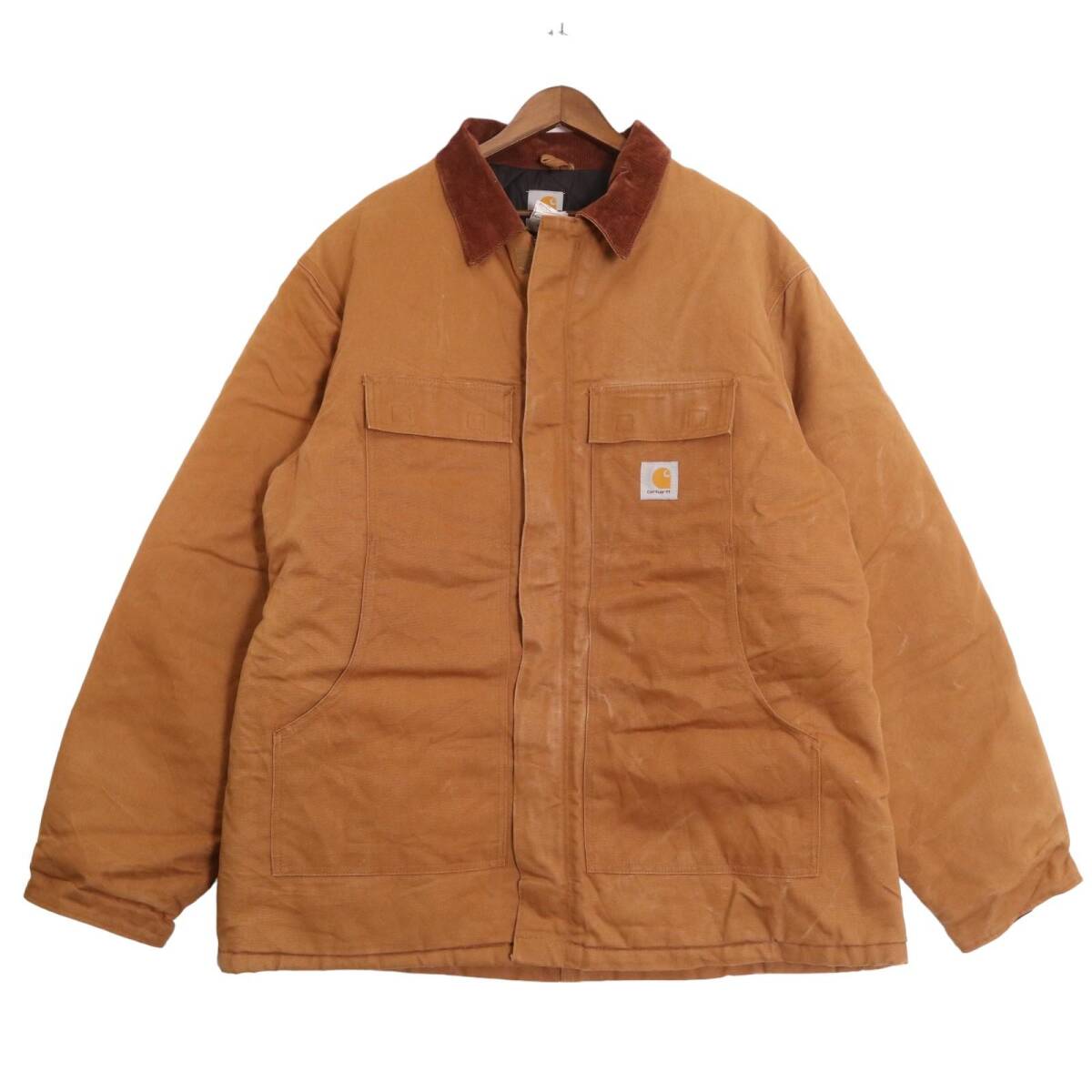 00年代 Carhartt カーハート トラディショナルジャケット ワーク ブラウン (メンズ 50) 中古 古着 A0643拍卖