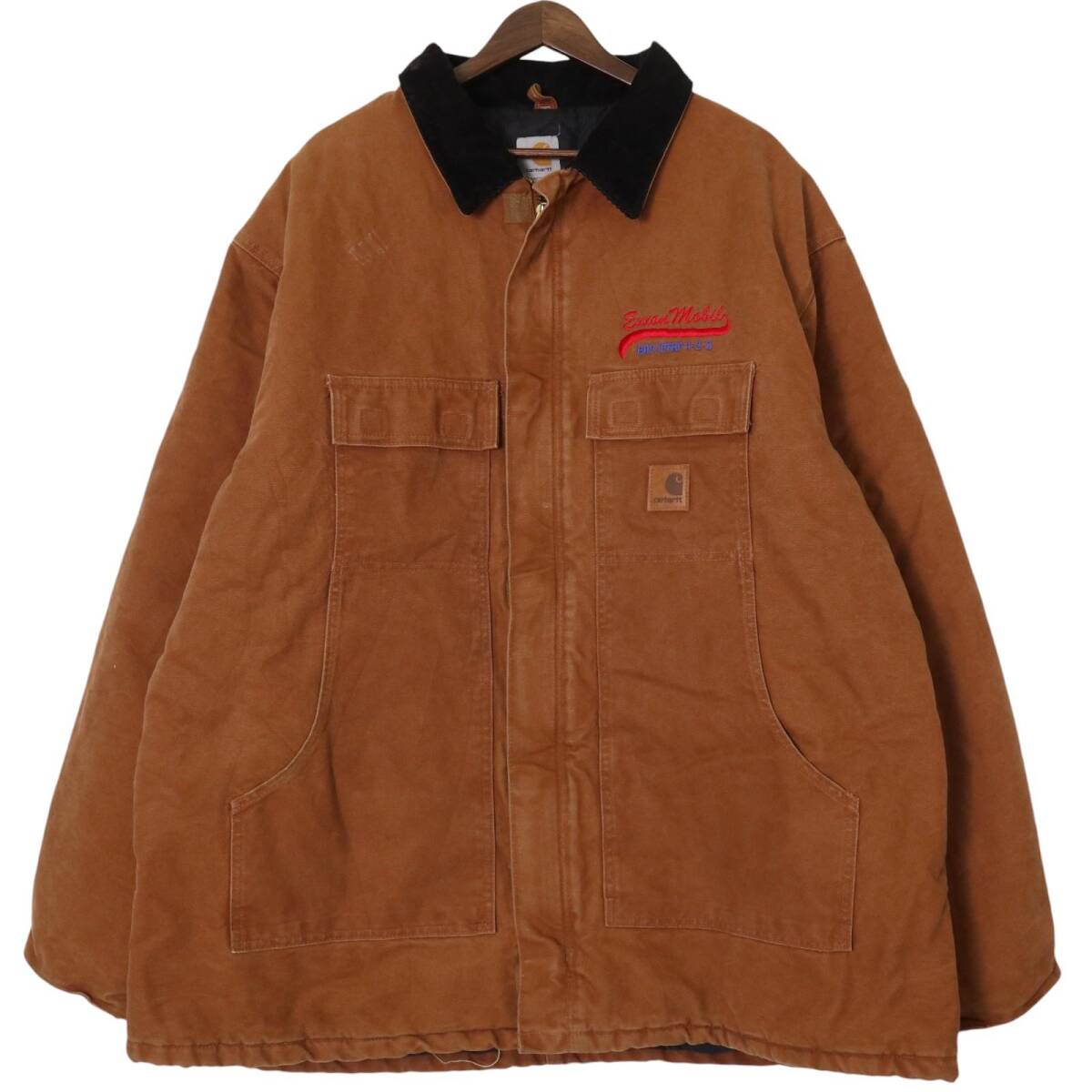 Carhartt カーハート トラディショナルコート 大きいサイズ ワーク ライトブラウン (メンズ XXXL) 中古 古着 A1676拍卖