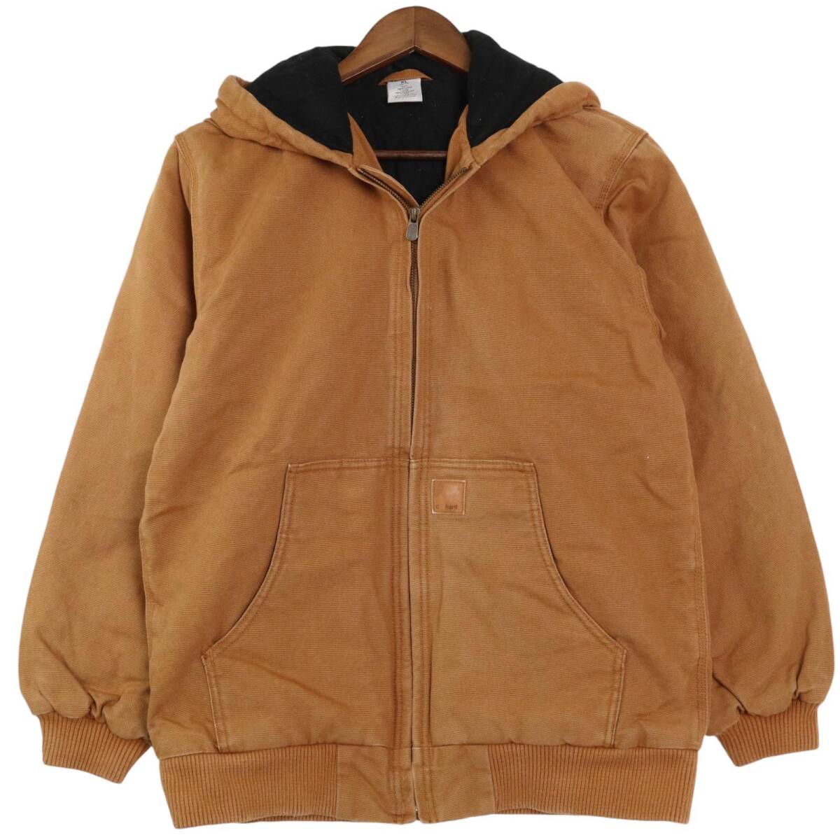 Carhartt カーハート アクティブジャケット ダック ワークジャケット ライトブラウン (レディース XL) 中古 古着 A2717拍卖