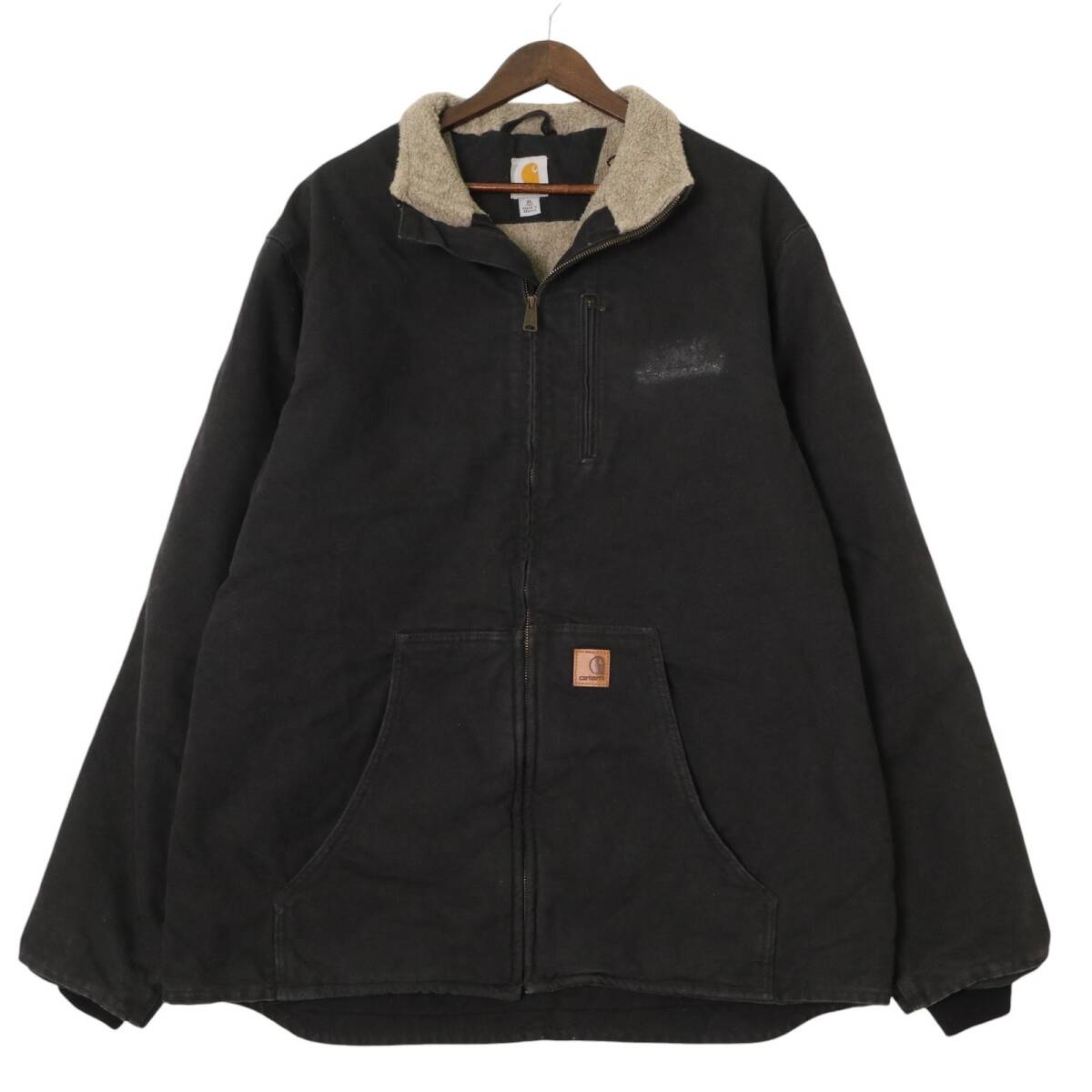 Carhartt カーハート フルスイングジャケット ワークジャケット ブラック (メンズ XL) 中古 古着 A2699拍卖