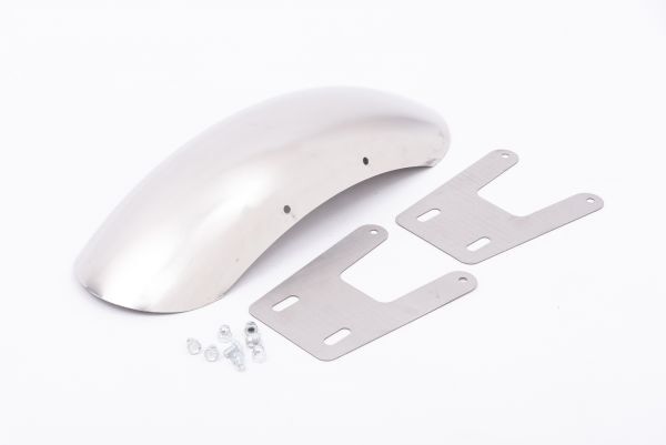 汎用 フロント フェンダー ショート ステンレス SR400 CB400SS GN125 GN250 ボルティー グラストラッカー 435拍卖