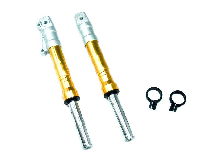 社外 ライブディオ ZX DIO AF18 AF28 AF35 AF34 フロントサスペンション フロントフォーク 金 ゴールド 112拍卖