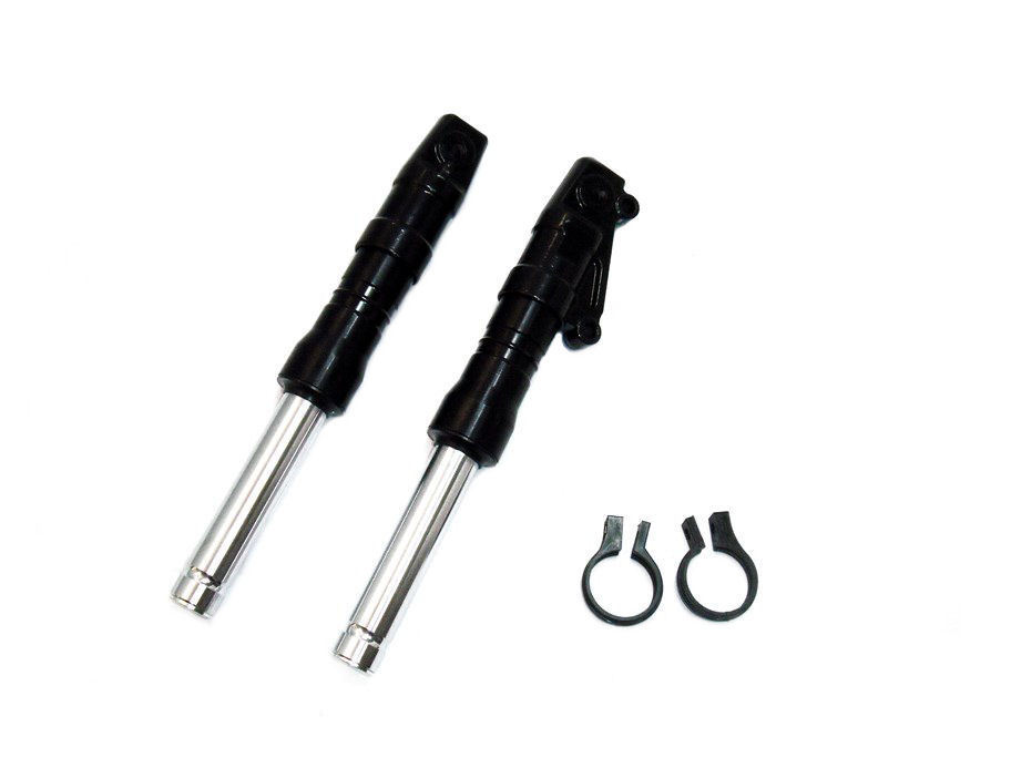 ライブディオ ZX DIO AF18 AF28 AF35 AF34 フロントサスペンション フロントフォーク ブラック ショート 黒 ローダウン 社外 116拍卖