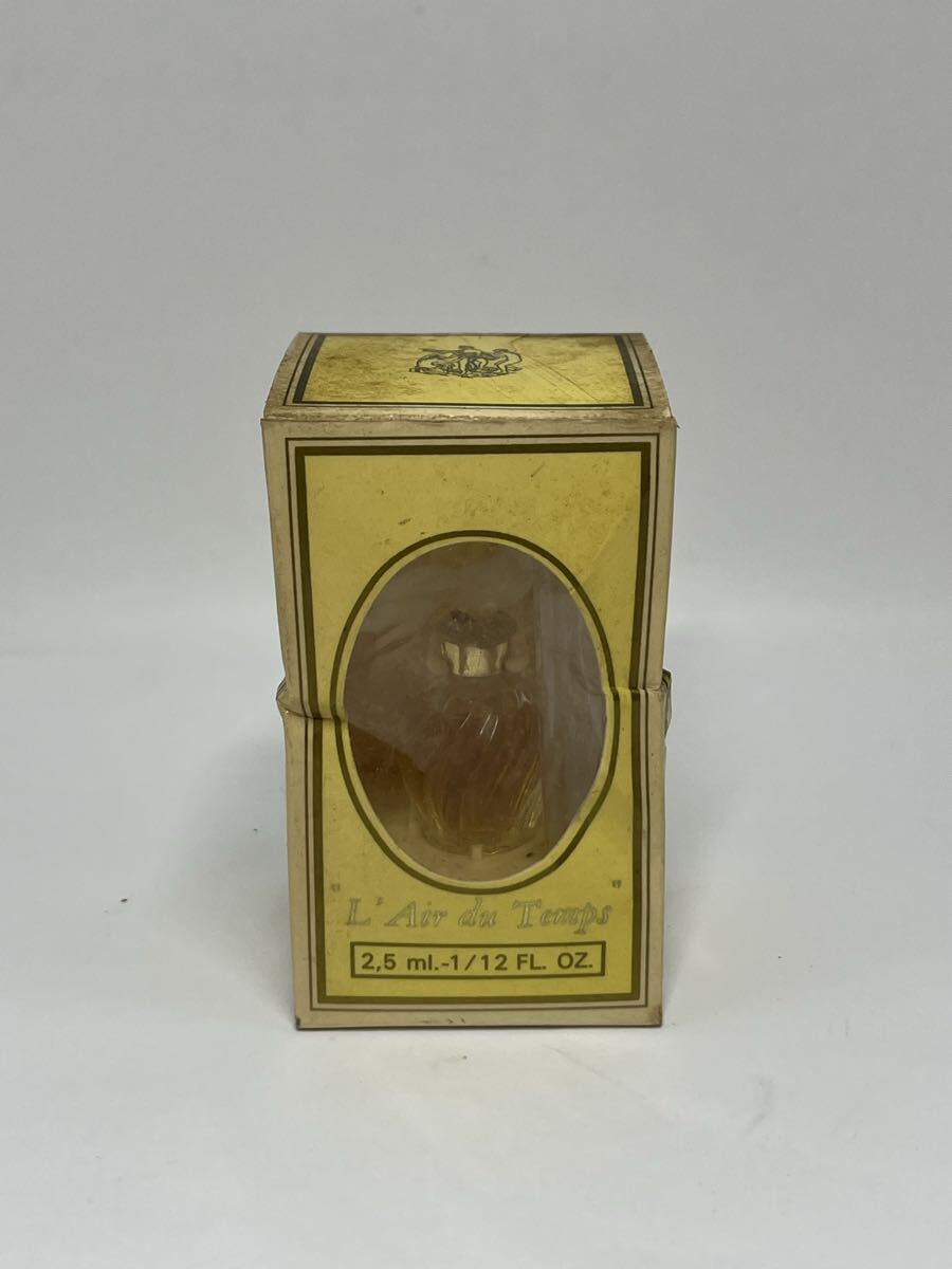 I)【1円スタート!】ニナリッチ 香水 レールデュダン 2.5ml ミニチュアボトル 箱 オードトワレ ヴィンテージ品 希少拍卖