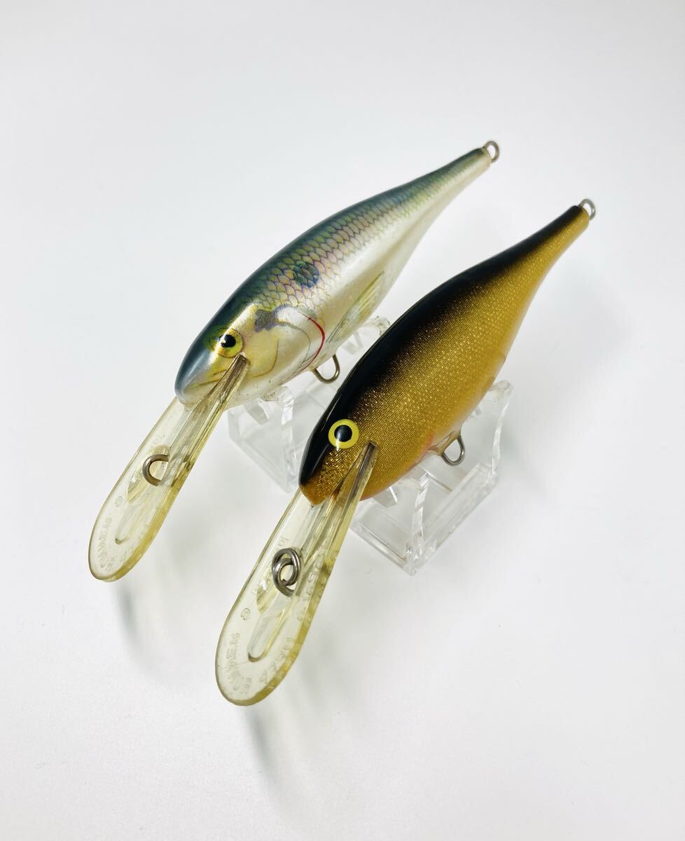 【美品】ラパラ RAPALA シャッドラップ ディープランナー SR9 15g 2点セット SHADRAP シャッド ルアー バルサ拍卖