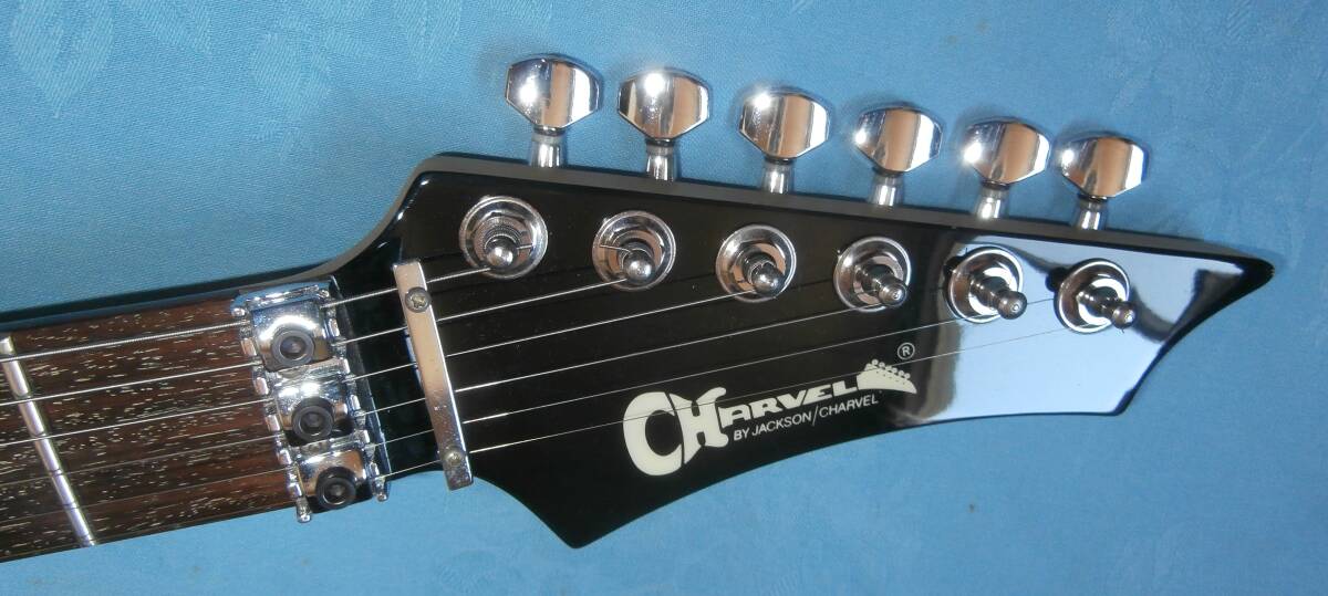 メタルの人向け② メンテ済シャーベル(CHARVEL)フロイドローズパテントブリッジ付き中古拍卖
