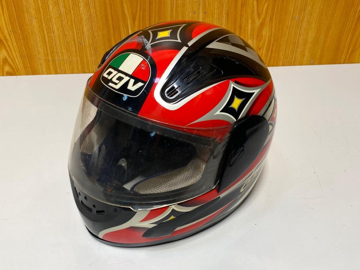 (426)AGV ROBISNO STYLE フルフェイスヘルメット GP-1 Lサイズ 現状渡し拍卖