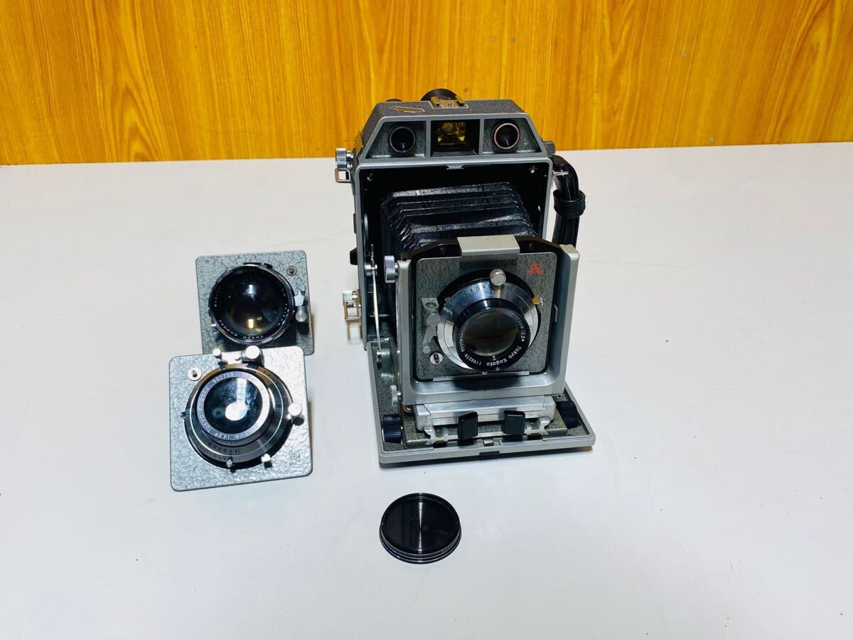 (455) TOPCON HORSEMAN 970? 大判カメラ 動作未確認 現状渡し拍卖