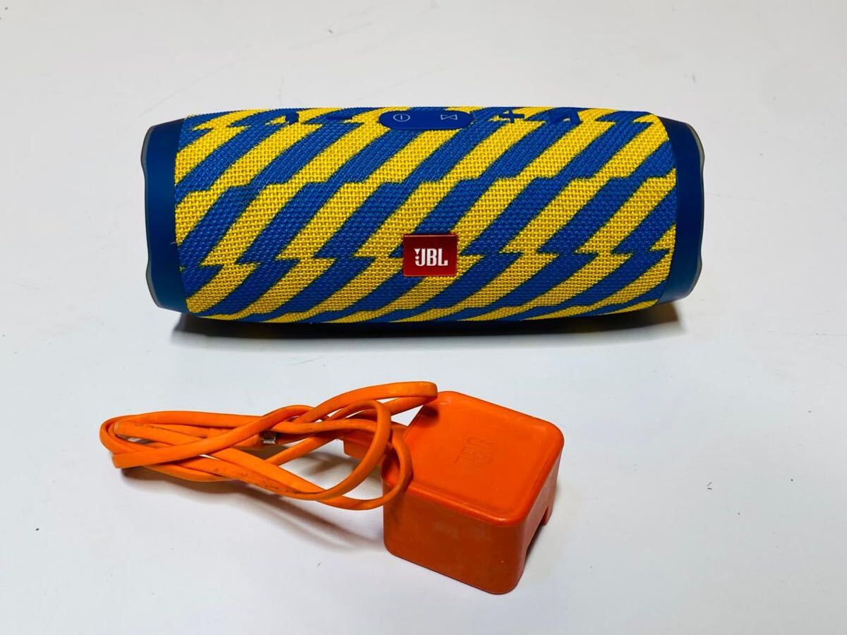 (496) JBL ジェービーエル ブルートゥース スピーカー Bluetooth スピーカー CHARGE3 チャージ3 動作品拍卖