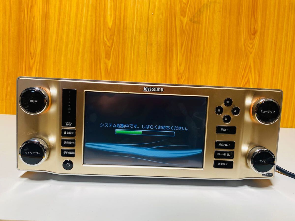 (500) JOYSOUND ジョイサウンド 業務用 カラオケ機器 コマンダー JS-F1R 動作品拍卖