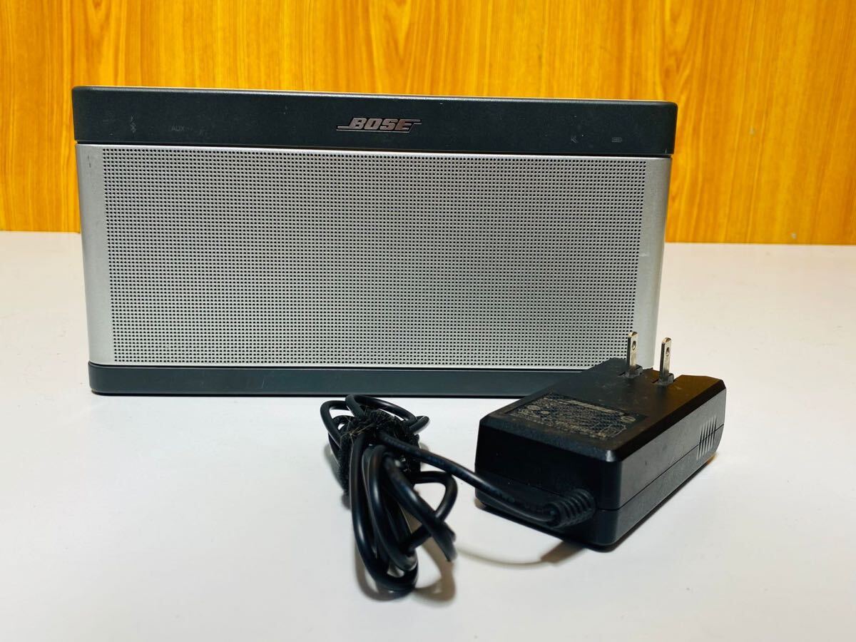 (554) BOSE ボーズ Bluetooth speaker ブルートゥース スピーカー SoundLink 動作品拍卖