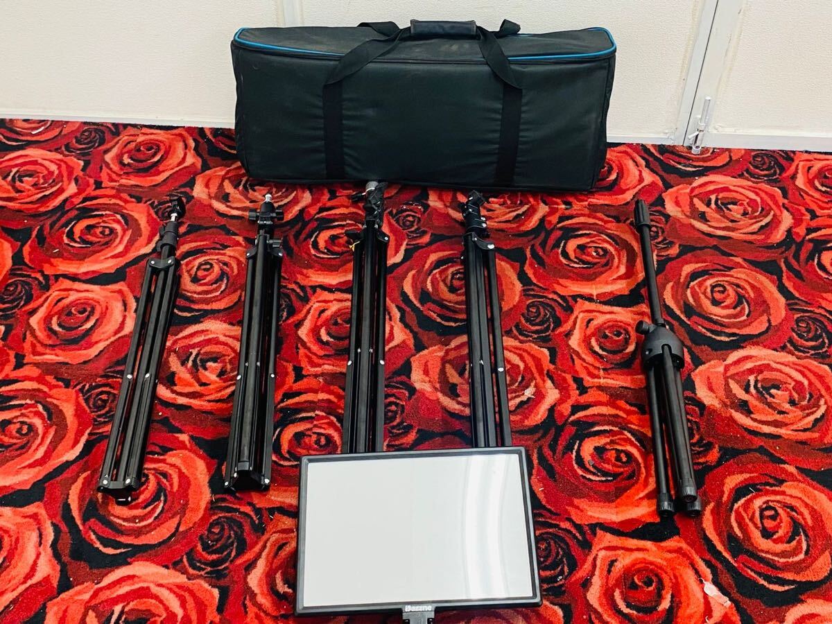 (617)DAZZNE D50 スタジオ照明 撮影用機器 ライト スタンド などなど 動作未確認 現状渡し拍卖