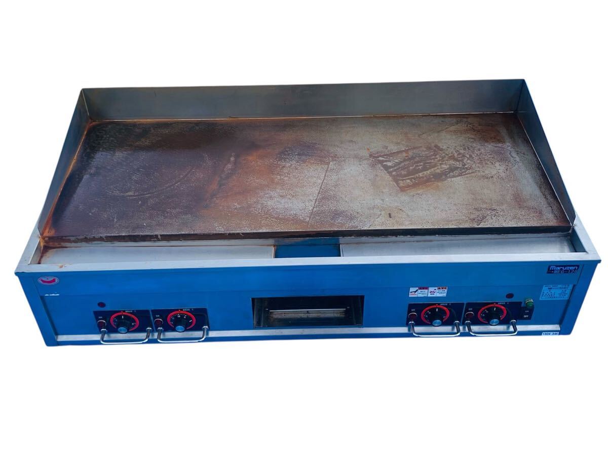 (653)MARUZEN マルゼン MEG-126 電気グリドル 業務用 グリドル サーモスタット付き 動作未確認 現状渡し拍卖