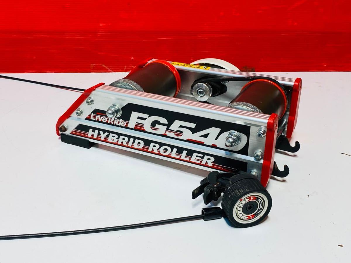 (740)MINOURA FG-540 Hybrid Roller 自転車トレーニング機器 ロードバイク 練習 動作未確認 現状渡し拍卖