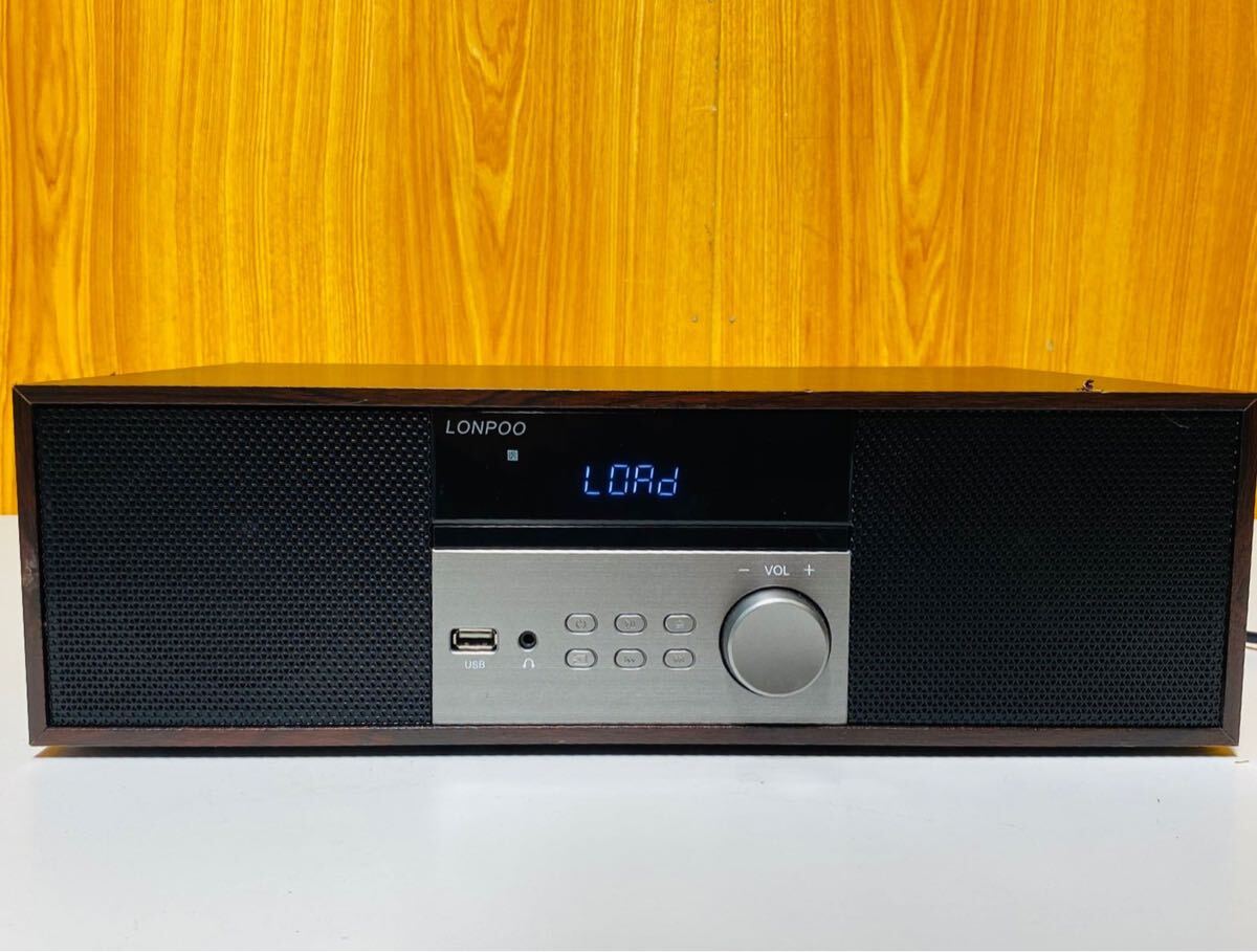 (495)LONPOO CDプレーヤー CDマイクロシステム 動作確認済み 拍卖