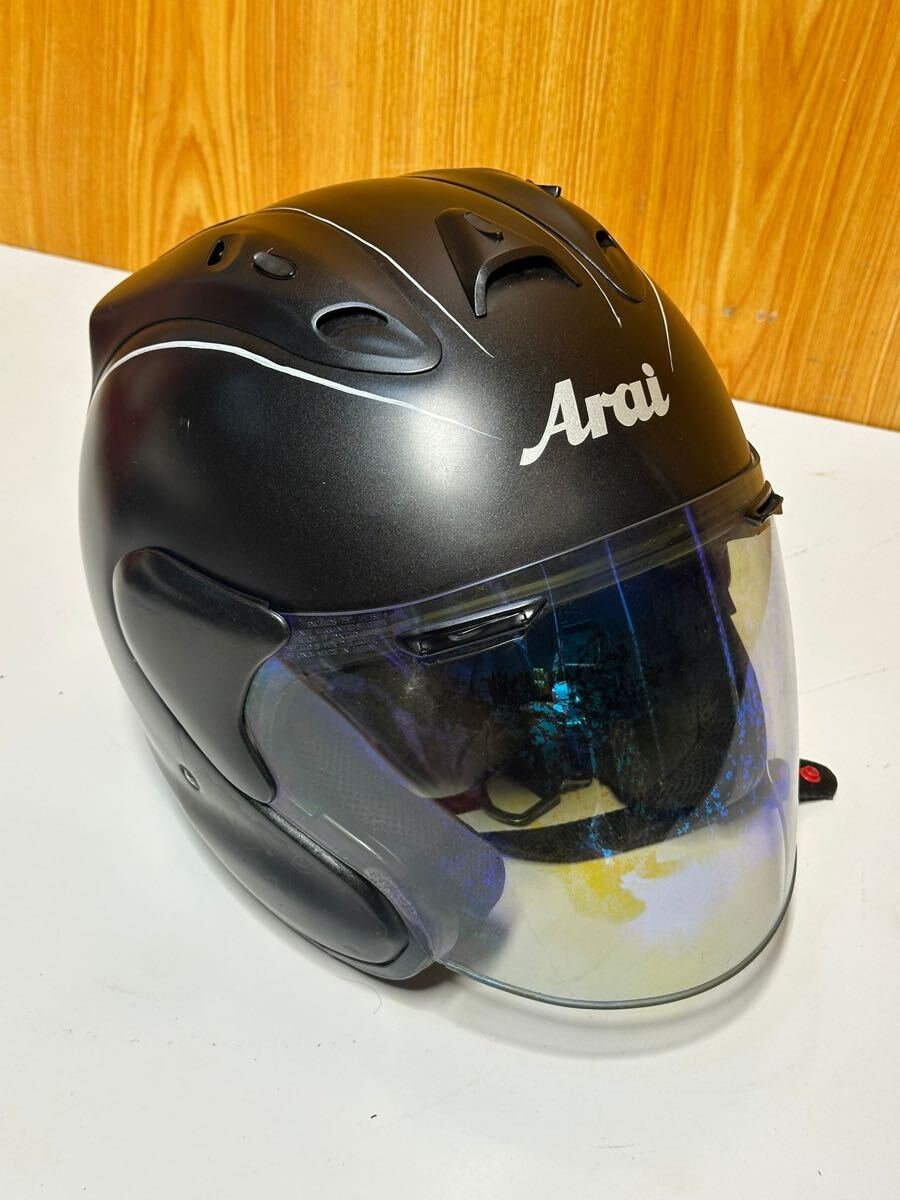 (477) Arai アライ ジェットヘルメット MZ XLサイズ 現状渡し拍卖