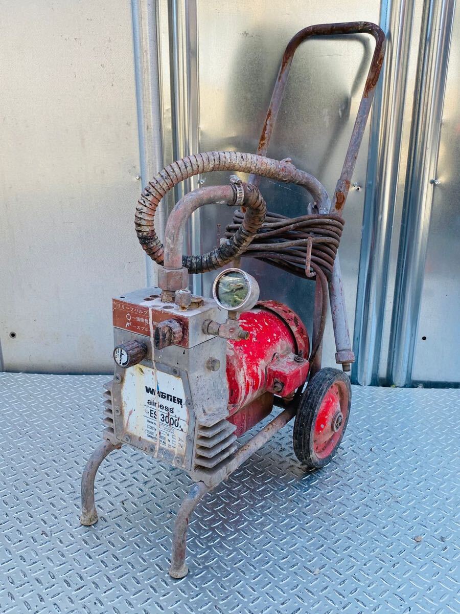 (480)WAGNER ワグナー ES3000 エアレス 塗装機 動作品拍卖