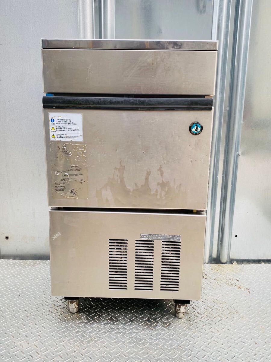 (512) HOSHIZAKI ホシザキ 全自動製氷機 業務用 製氷機 キューブアイスメーカー IM-35L-1 動作品拍卖