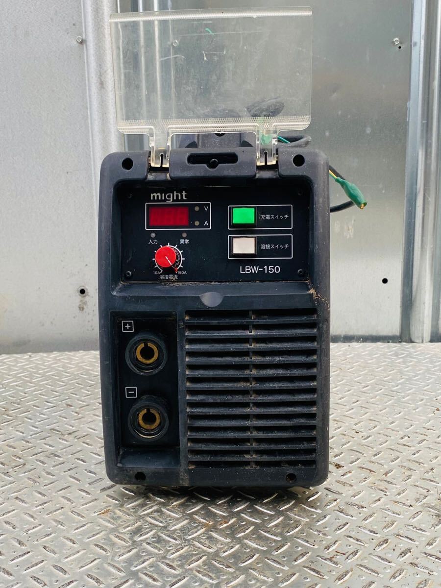 (571)マイト工業 LBW-150 リチウムバッテリー 溶接機 超軽量 動作未確認 現状渡し拍卖