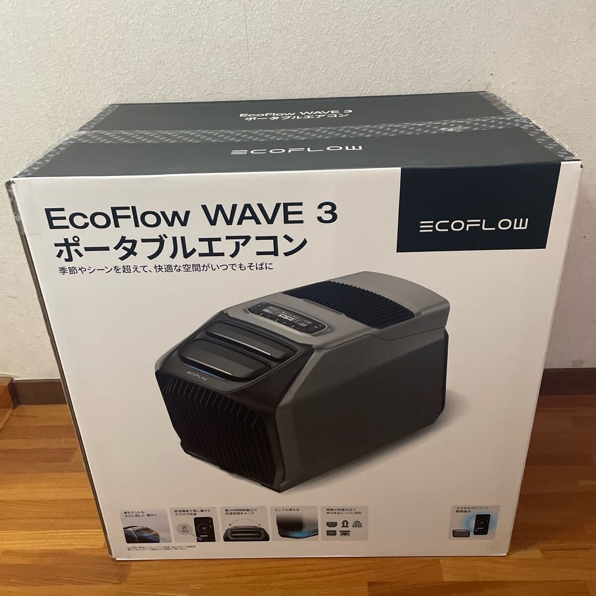 【送料無料★新品未開封】 EcoFlow エコフロー Wave 3 JP-NBox ポータブルエアコン スポットクーラー 車中泊 キャンプ 災害対策 熱中症対策拍卖