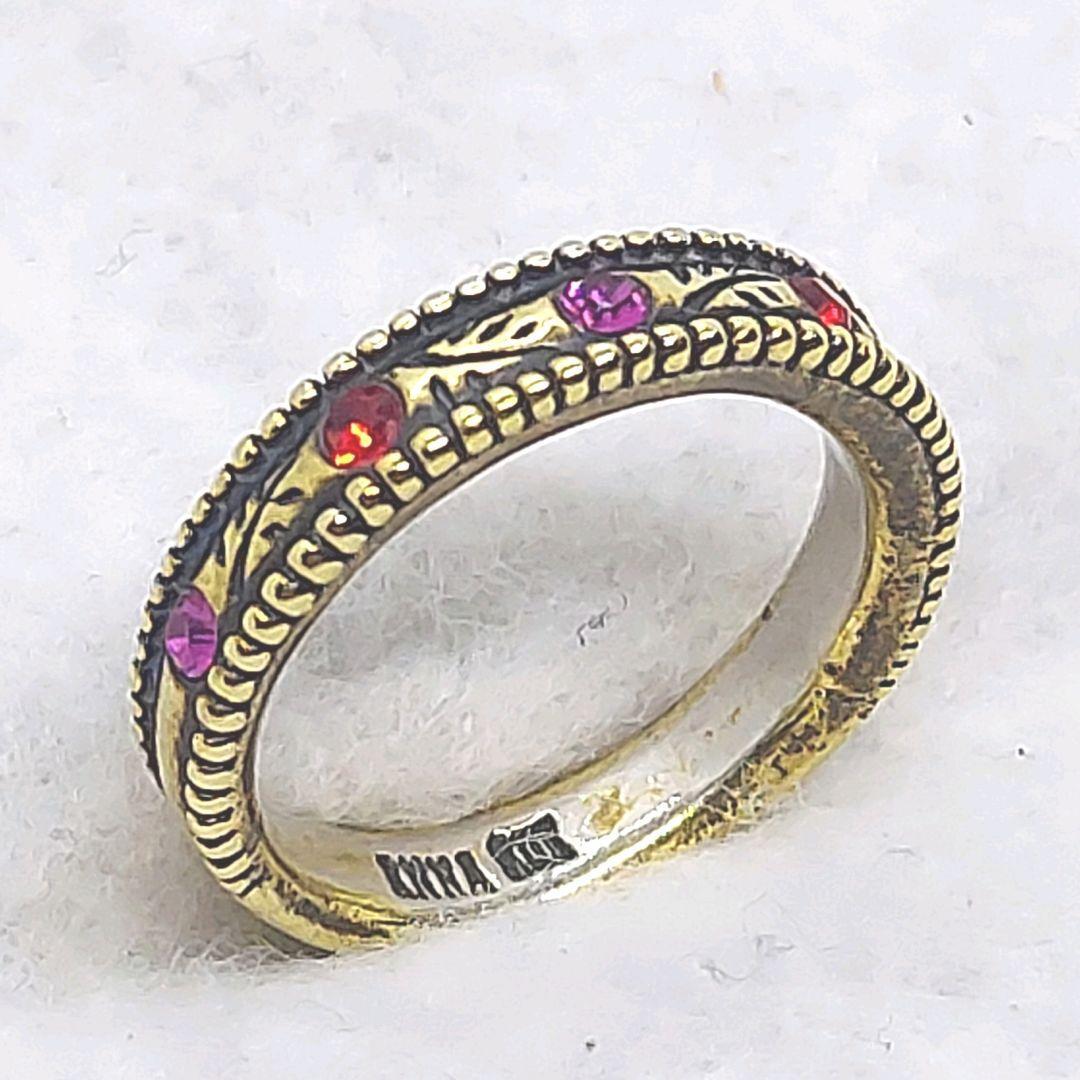 アナスイ 約13号 指輪 リング カラーストーン ANNA SUI拍卖