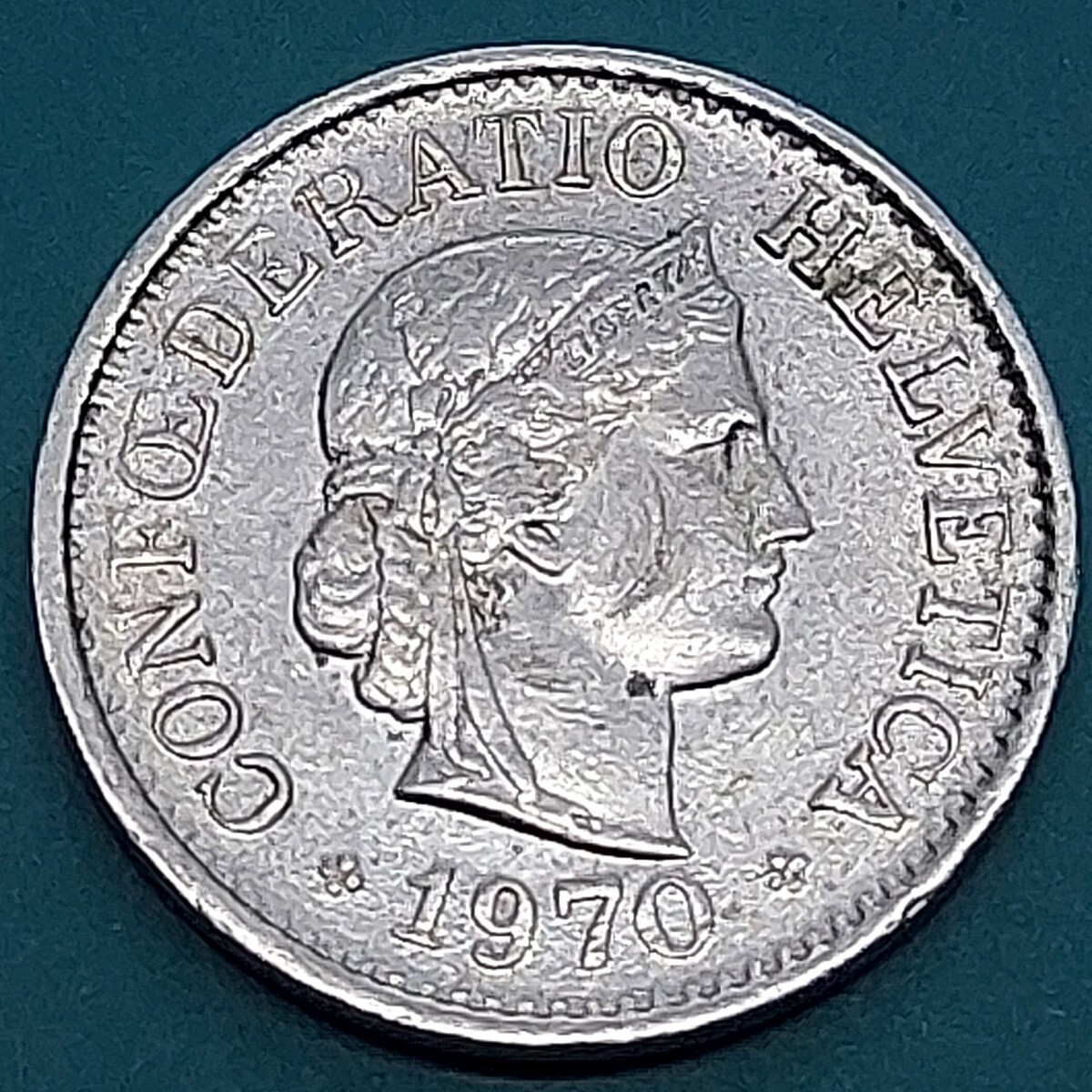 スイス 10ラッペン硬貨 1970年 海外コイン 【L271】拍卖