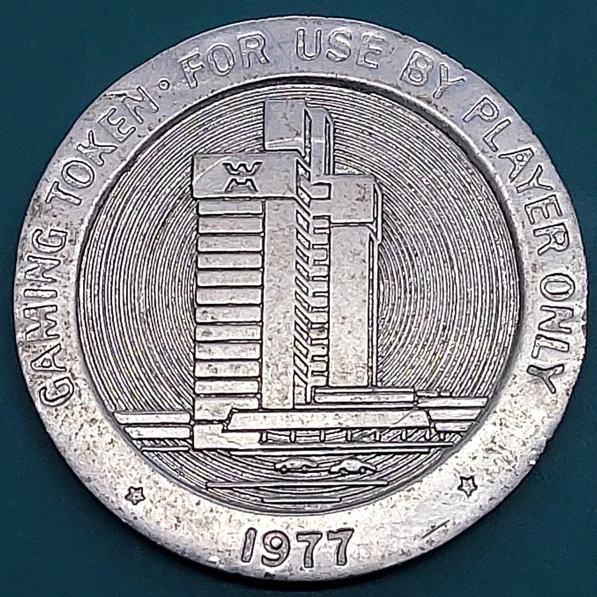 コンチネンタル カジノトークン 1977年 韓国ソウルウォーカーヒルホテル 【L297】拍卖