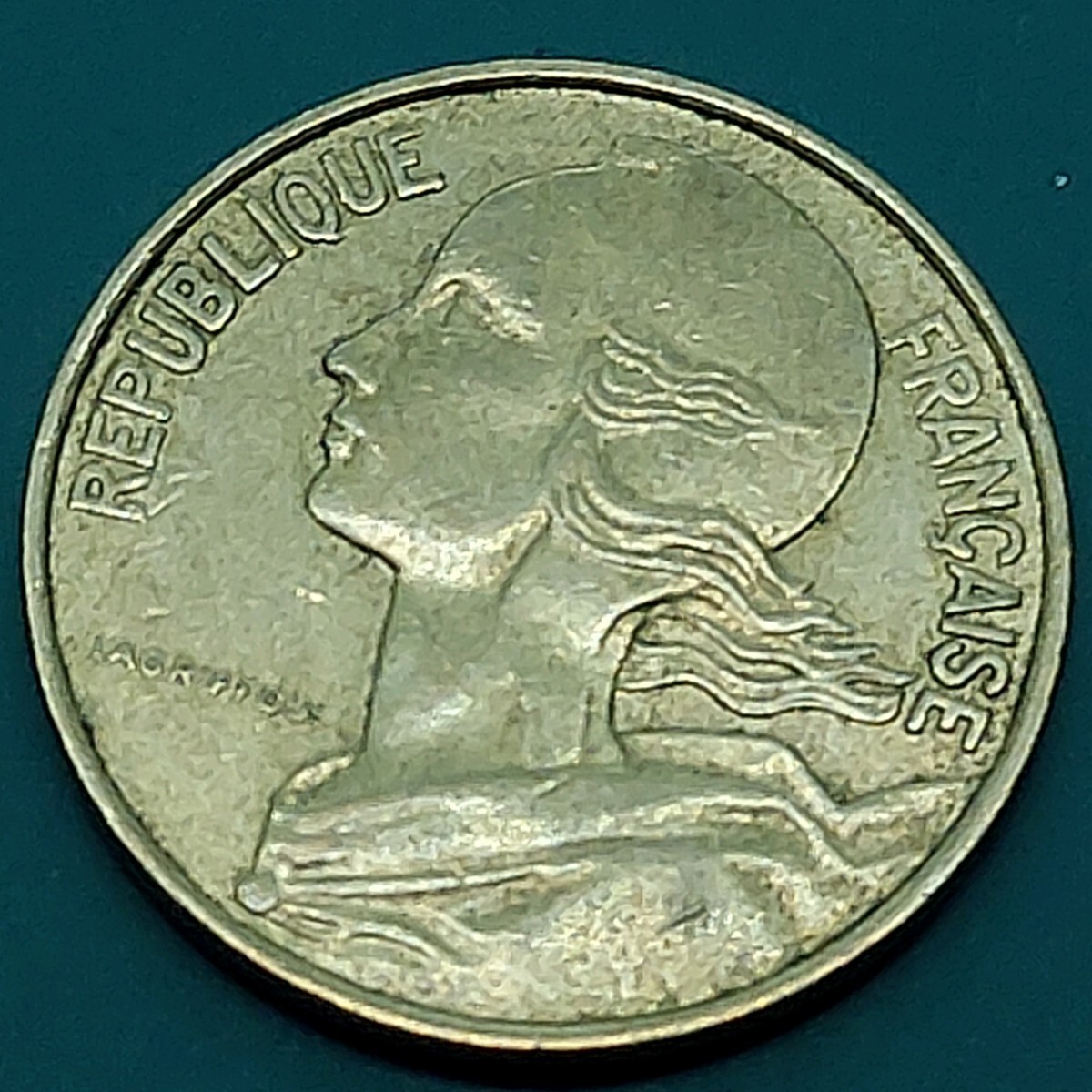 フランス 10サンチーム硬貨 1976年 「LIBERTE EGALITE FRATERNITE」 海外コイン 【L16】拍卖