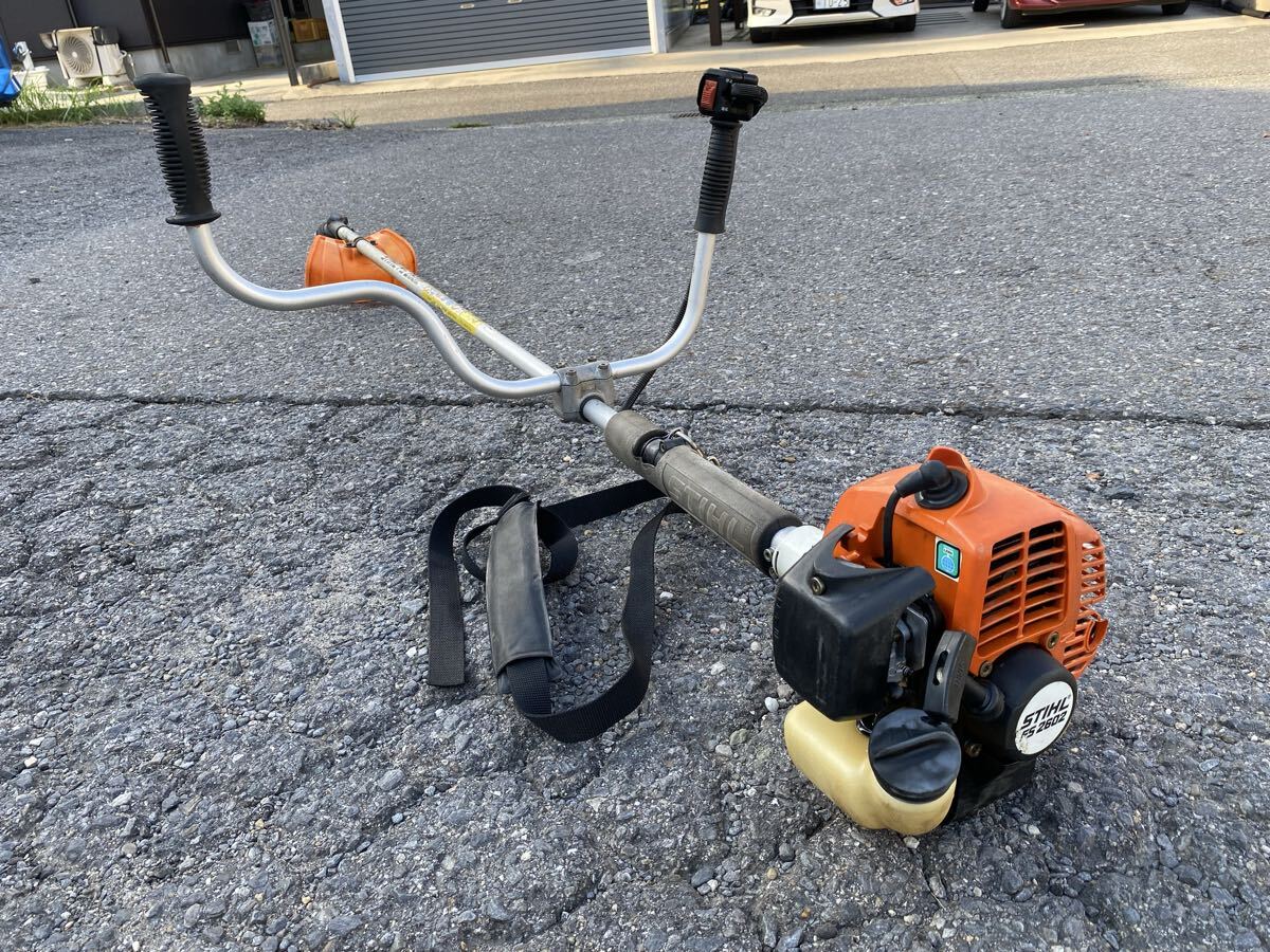 STIHL FS2602 スチール 刈払機 草刈機 プロ用 ハイパワー 始動駆動確認済 NN203 拍卖