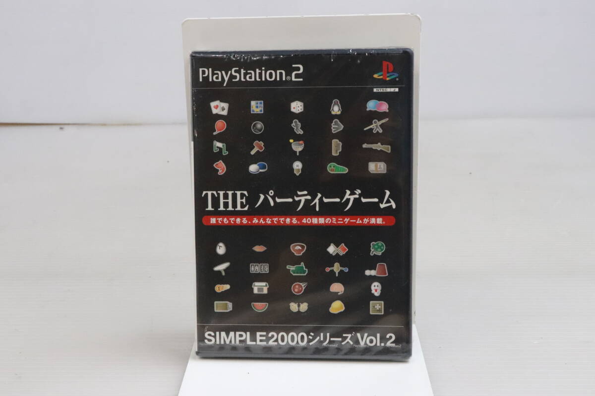 未開封・未使用品★PS2用ソフト THE パーティーゲーム SUMPLE2000シリーズ Vol.2 ミニゲーム プレステ プレイステーション N282拍卖