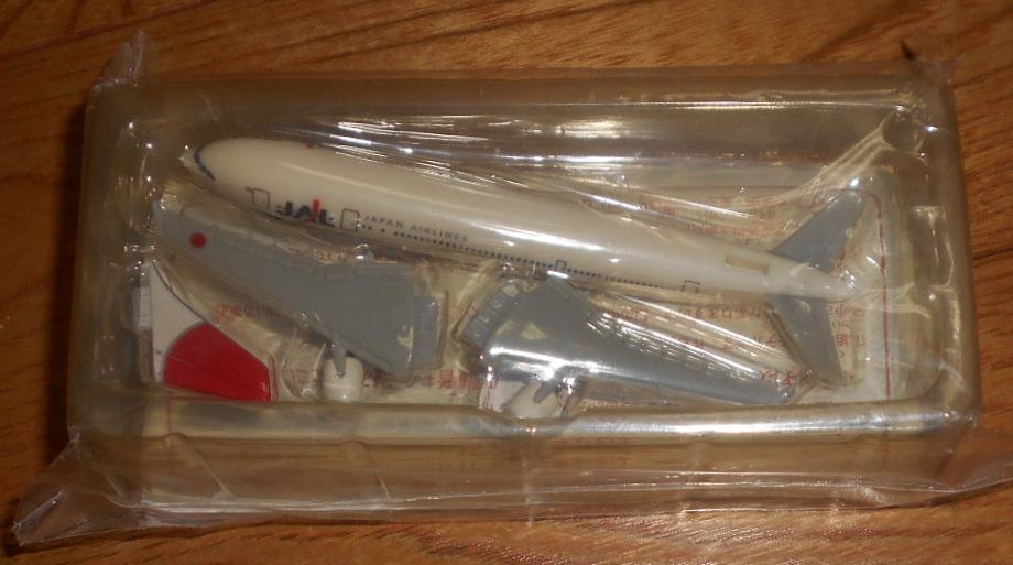 JAL KIDS CRUISE ミニエアプレーンモデル A300-600R 未組み立て拍卖
