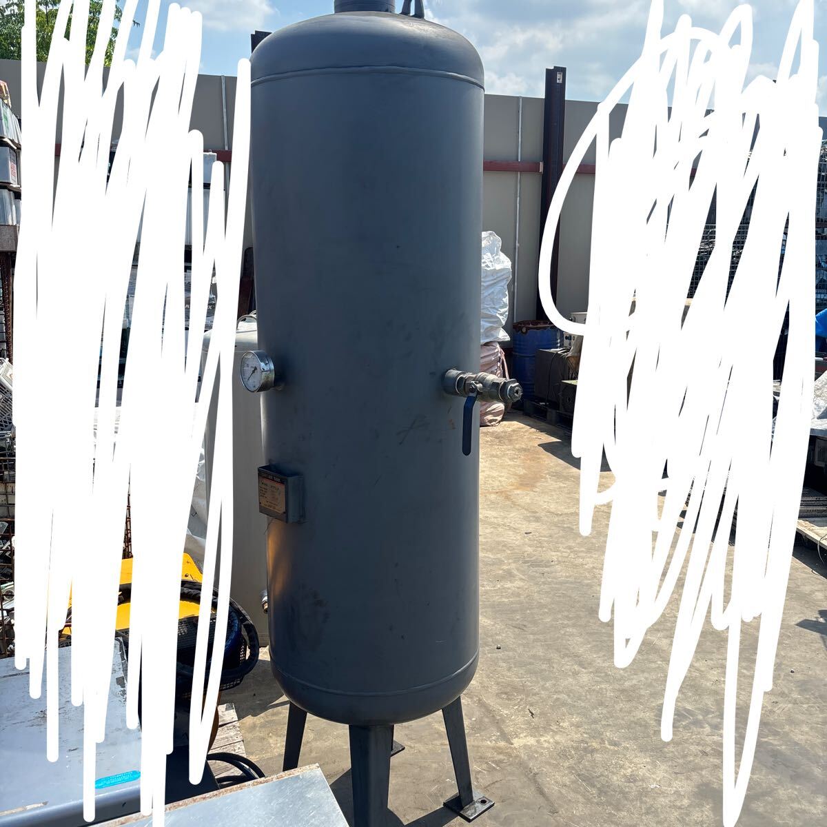 KOMATSU SUGAWA エアータンク サブタンク 補助タンク 中古動作品拍卖