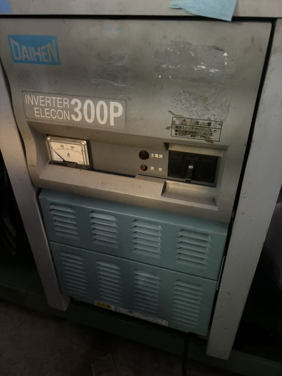 ff1035-7 ダイヘン DAIHEN Tig溶接機 INVERTEB ELECON 300P 中古現状品拍卖