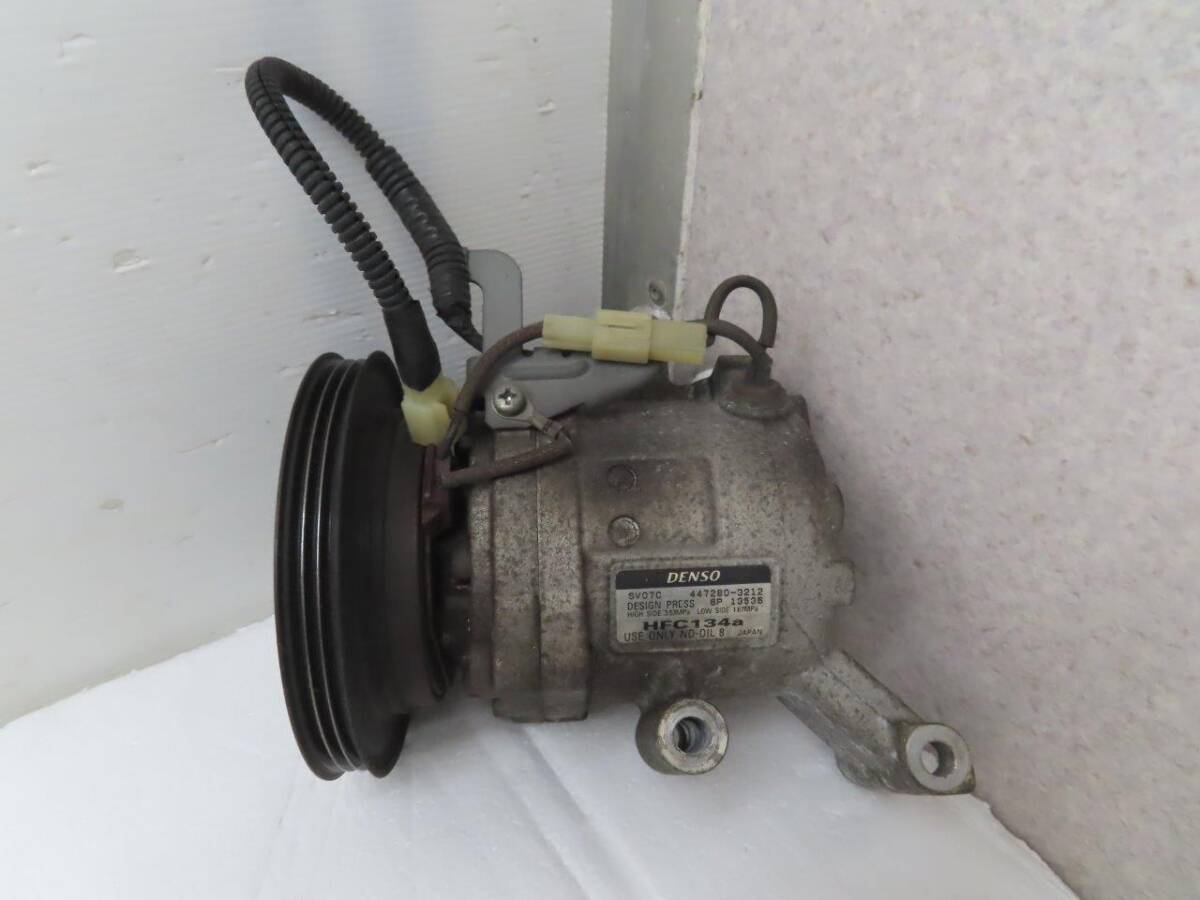 動作確認済 O【B0302】H24年 DBA-LA300S ミライース【L】エアコンコンプレッサー【SV07C/447280-3212】拍卖