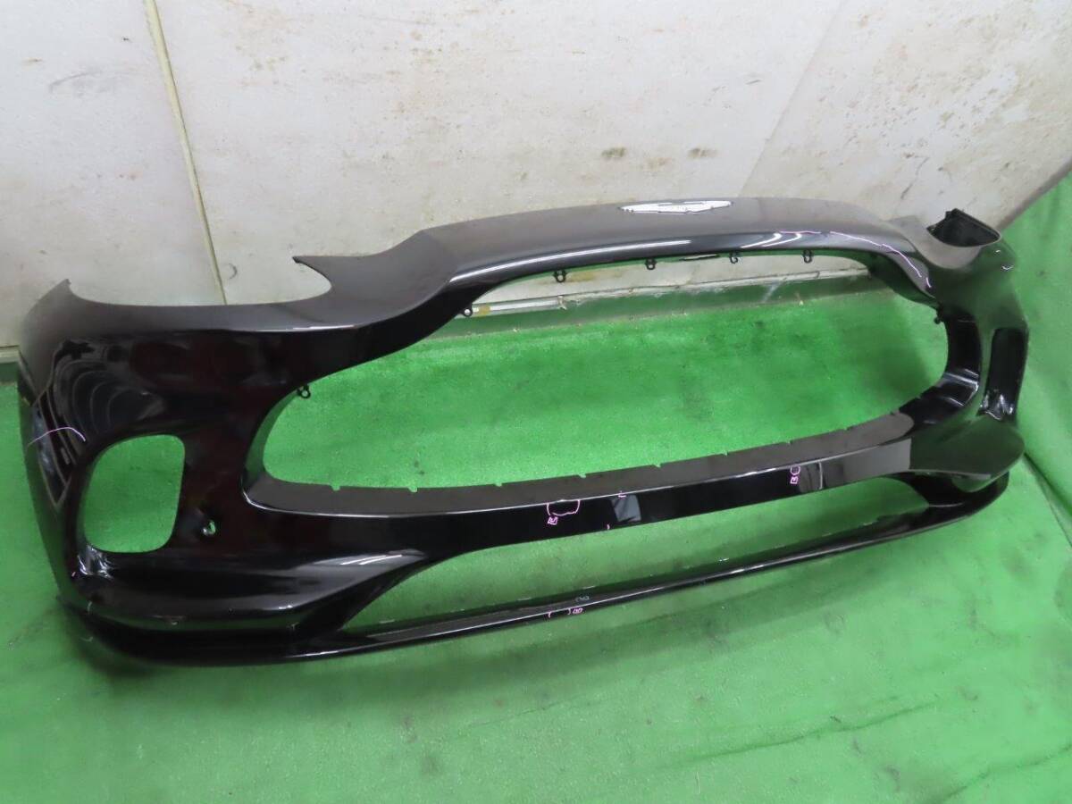 Z【C1637】AstonMartin/アストンマーティン【DBX】フロントバンパー ブラックメタリック系 スポイラー付【MY83-17D957-AD/MY83-17626-AB】拍卖