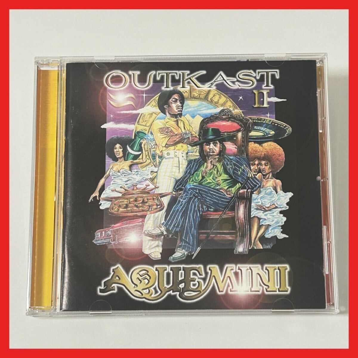 【SC25】CD/OutKast アウトキャスト/Aquemini アクエミニ/アルバム ヒップホップ Hip Hop Rosa Parks SpottieOttieDopaliscious拍卖