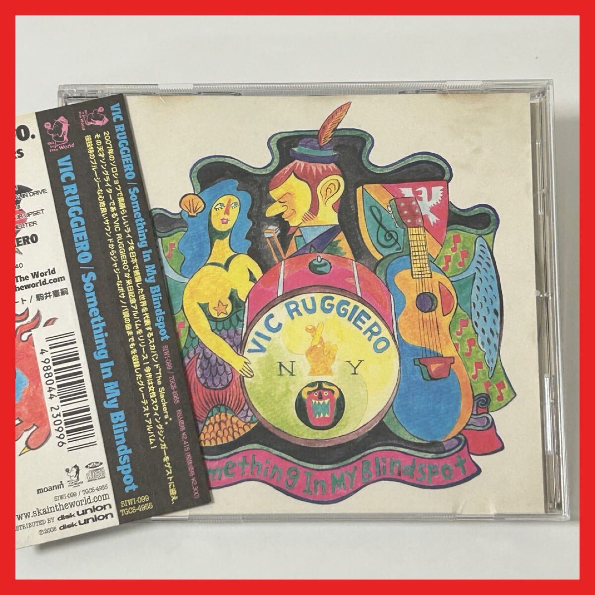 【SC26】【帯付】CD/Vic Ruggiero ヴィック・ルジェーロ/Something in My Blindspot/アルバム The Slackers スカ 全14曲収録拍卖
