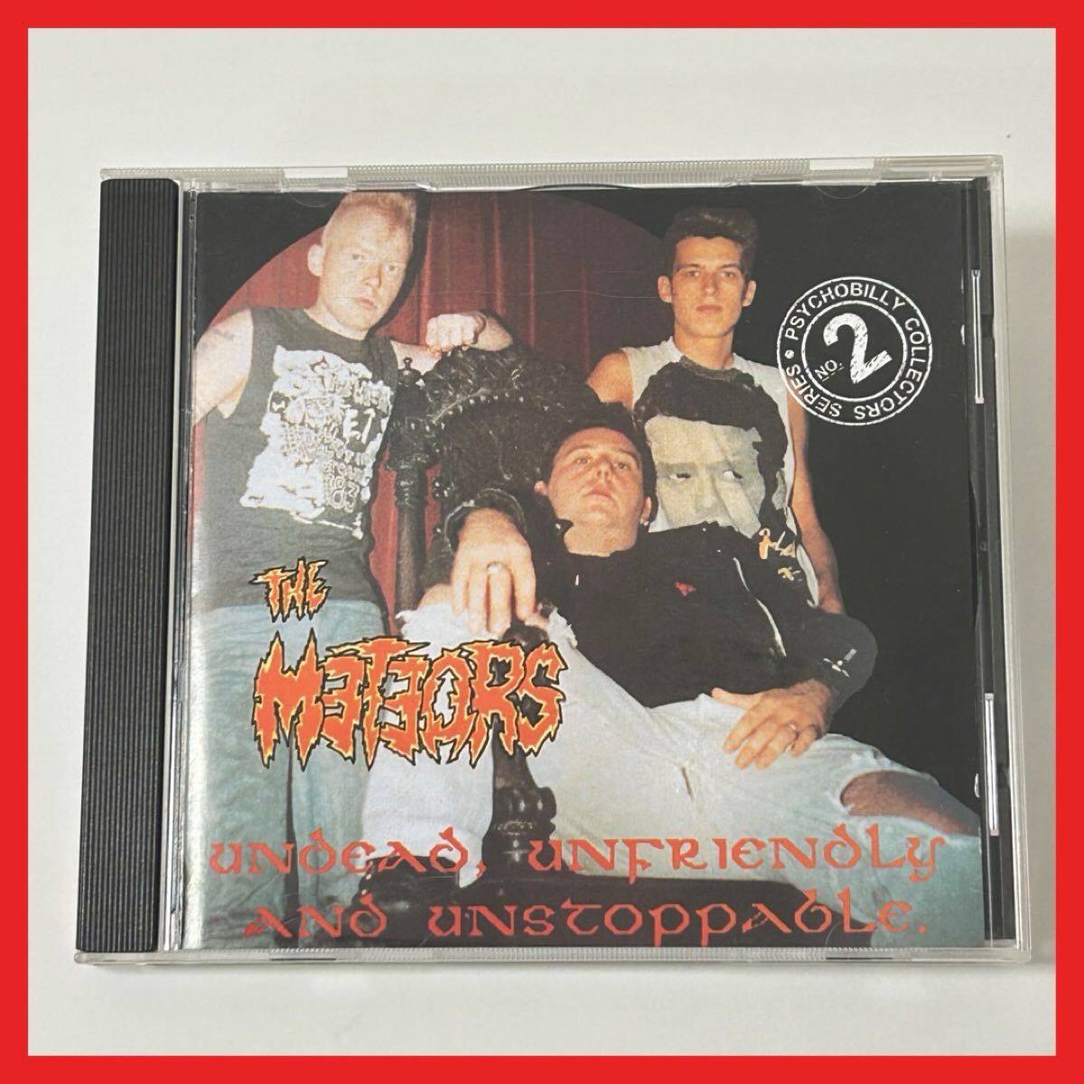 【SC26】【盤面良好】CD/The Meteors/Undead, Unfriendly And Unstoppable/アルバム メテオス サイコビリー ロック バンド拍卖