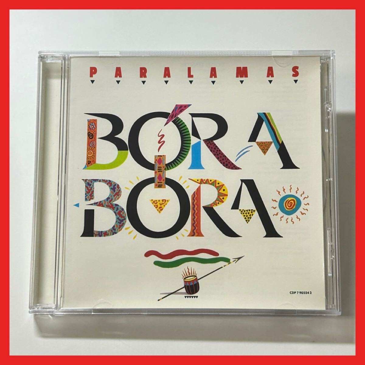 【SC27】【盤面良好】CD/paralamas/Bora Bora/アルバム パララマス ボラ・ボラ 全14曲収録拍卖