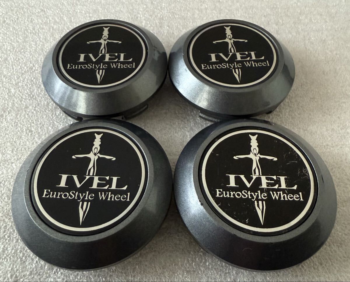 IVEL EUROSTYLE WHEELS センターキャップ 4枚 中古品拍卖