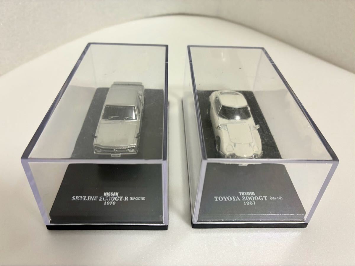 ◆ミニカー◆「TOYOTA 2000GT」「SKYLINE 2000GT-R」◆詳細不明◆拍卖