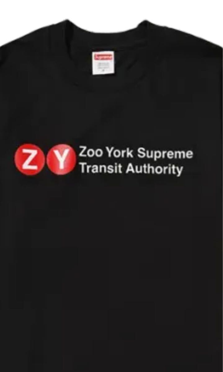 SUPREME ZOO YORK TRANSIT TEE シュプリーム XL拍卖