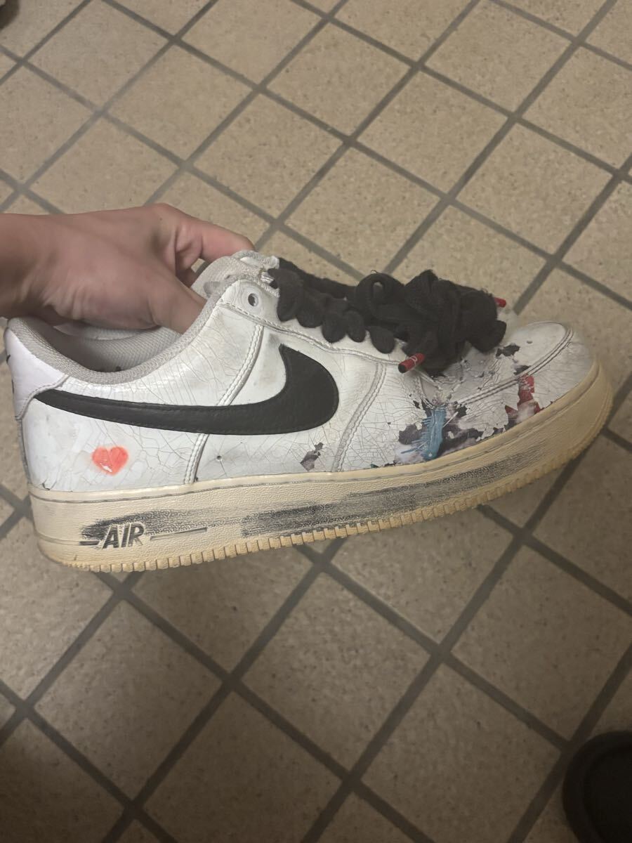 NIKE AIR FORCE 1 ‘07 PARANOISE ナイキ エアフォース1 ロー パラノイズ DD3223-100 Size 28cm 中古品 黒タグ拍卖