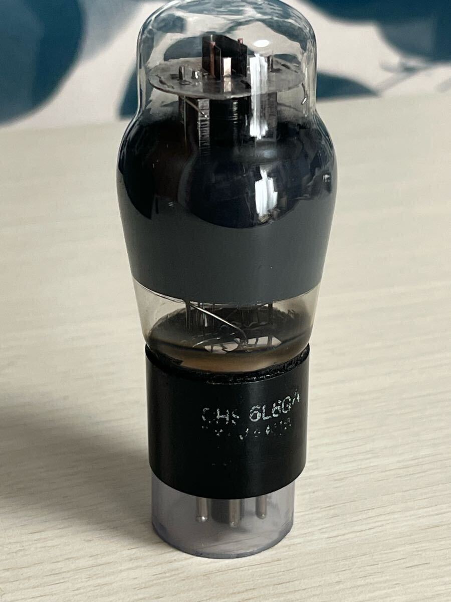 6L6GA 1本 SYLVANIA TV-7 試験済み 真空管 疲れあり ジャンク拍卖