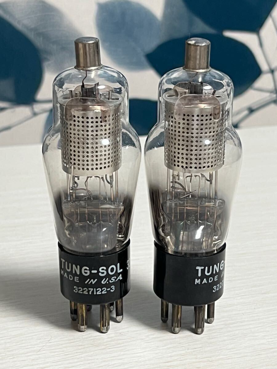 337A 2本セット TUNG-SOL TV-7 試験済み 真空管拍卖