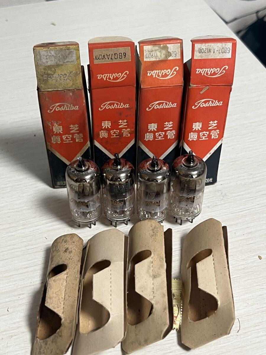 6BQ7A 4本 未使用品 東芝 試験済 真空管⑥拍卖